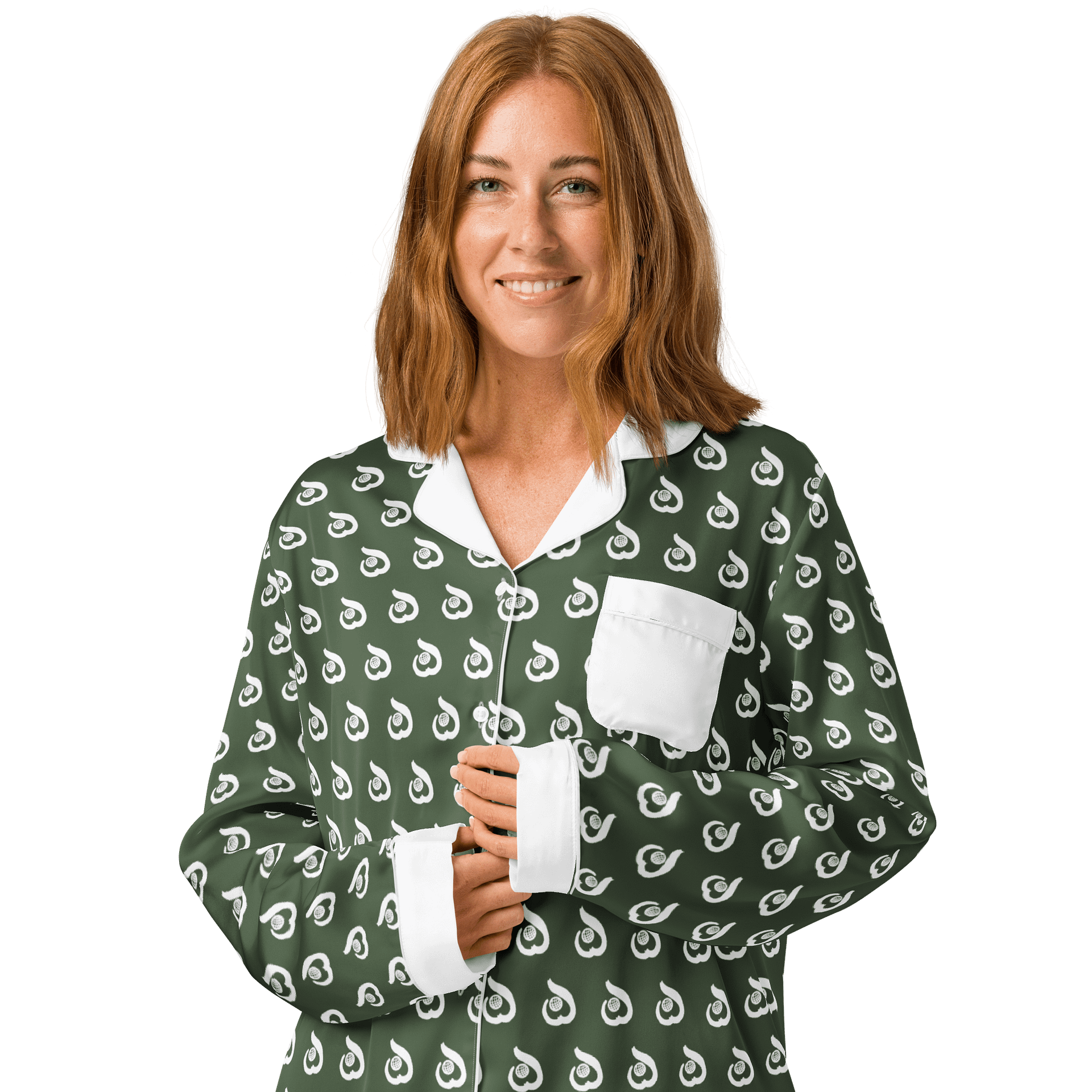 Junior Sprout Patterned Long Sleeve Pajama Top product image (3)