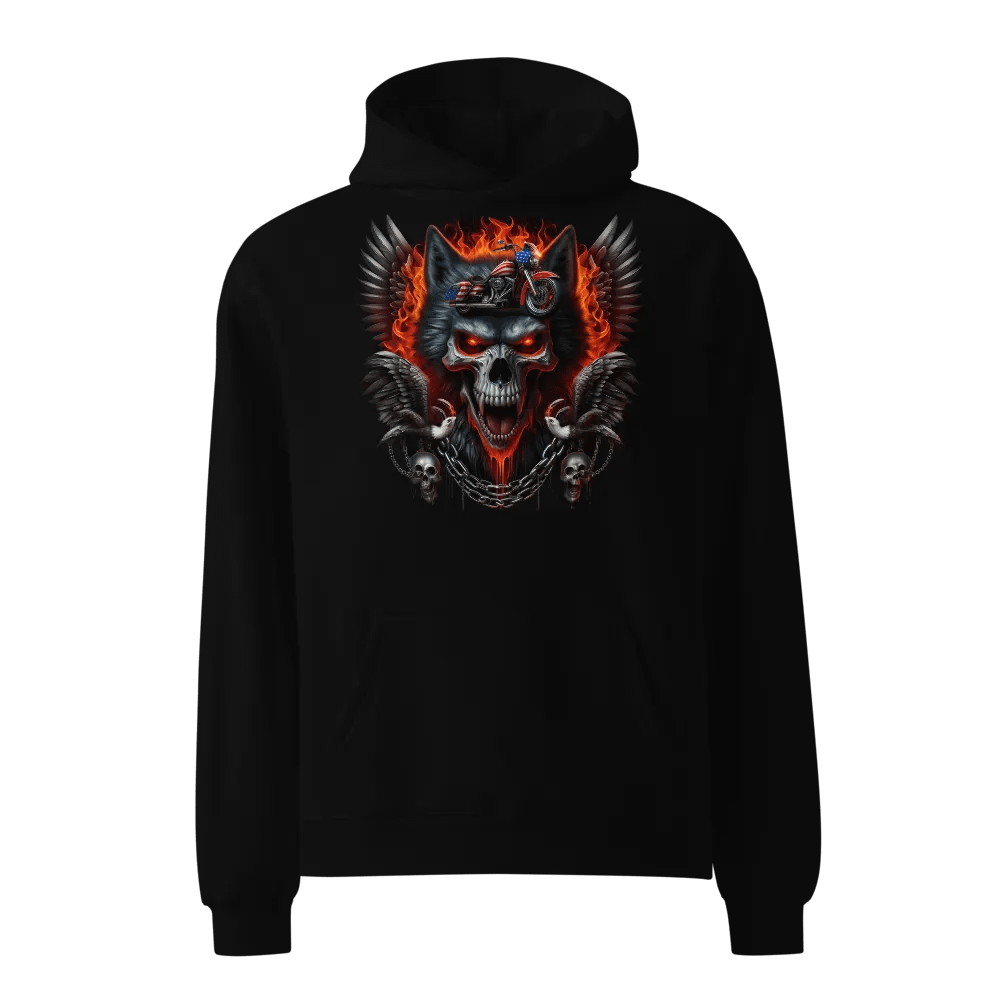 Apocalyptic Rider Graphic Hoodie #38 product image (1)