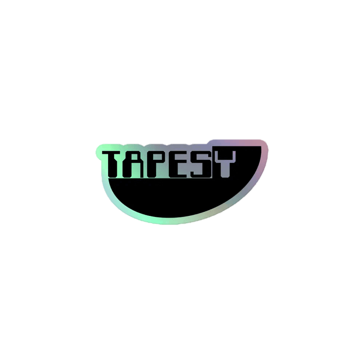 TAPESY holographic sticker product image (1)