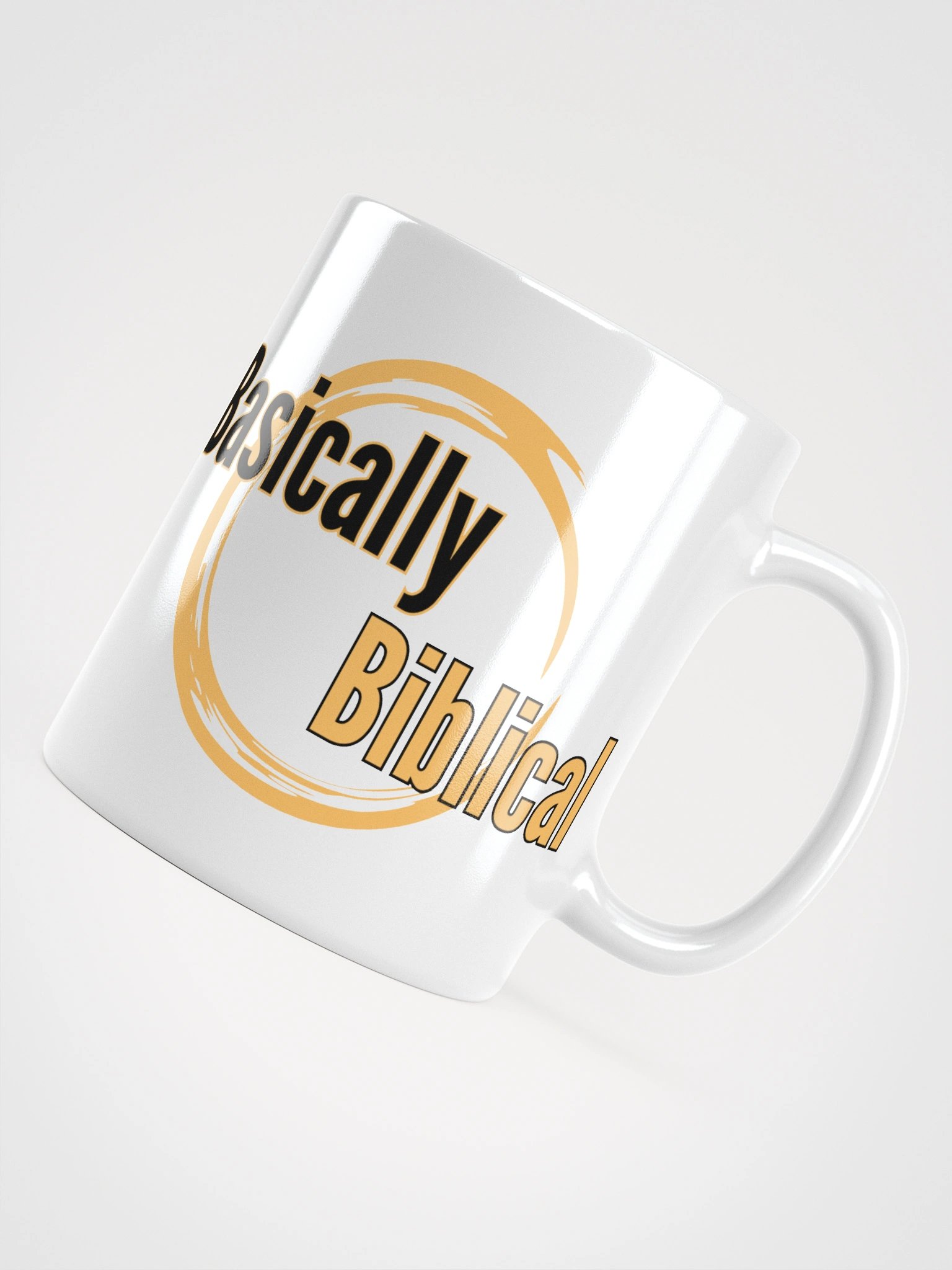 Full Logo White Glossy Mug product image (14)