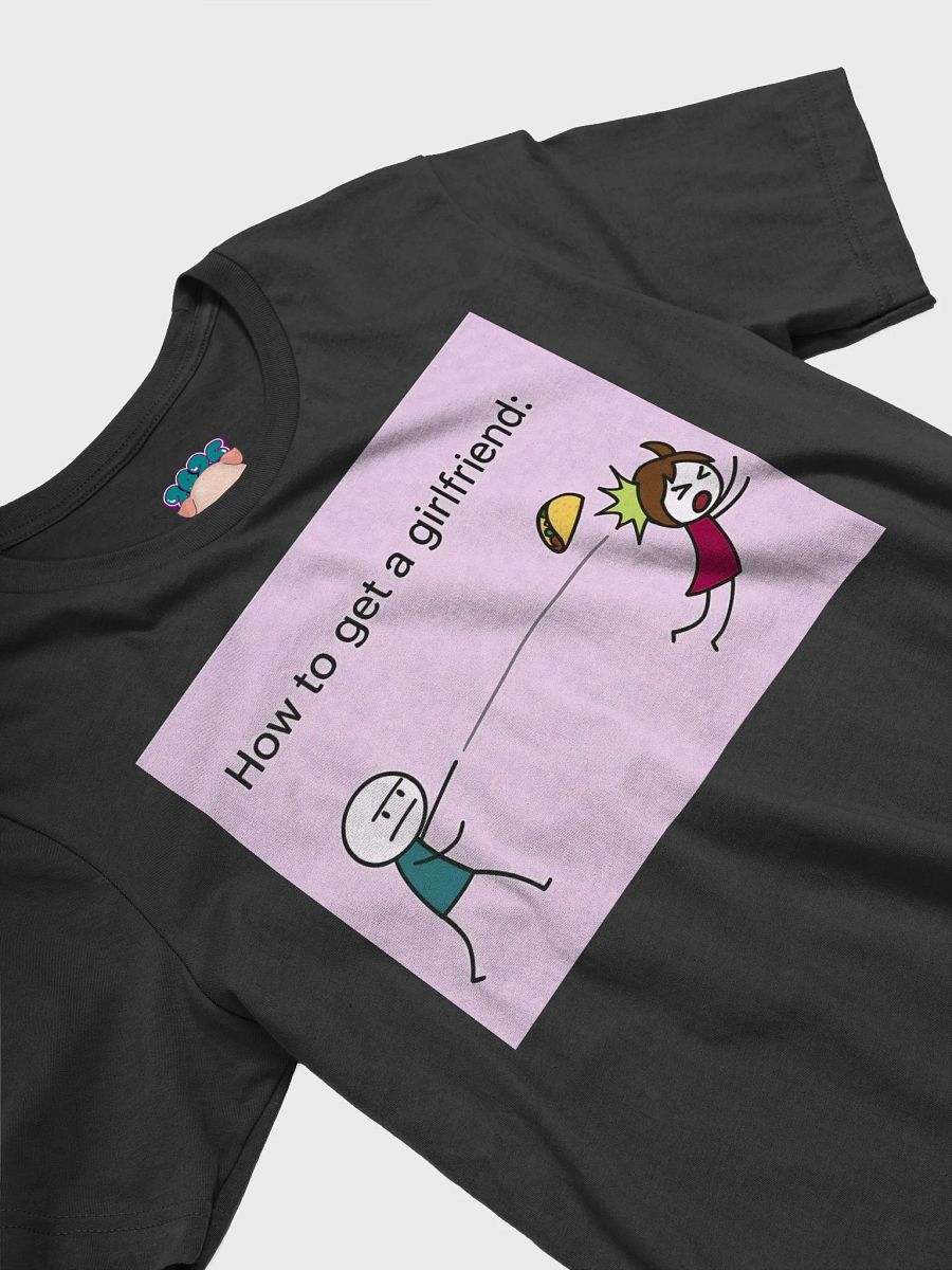 Taco Love Stick Figure T-Shirt product image (3)