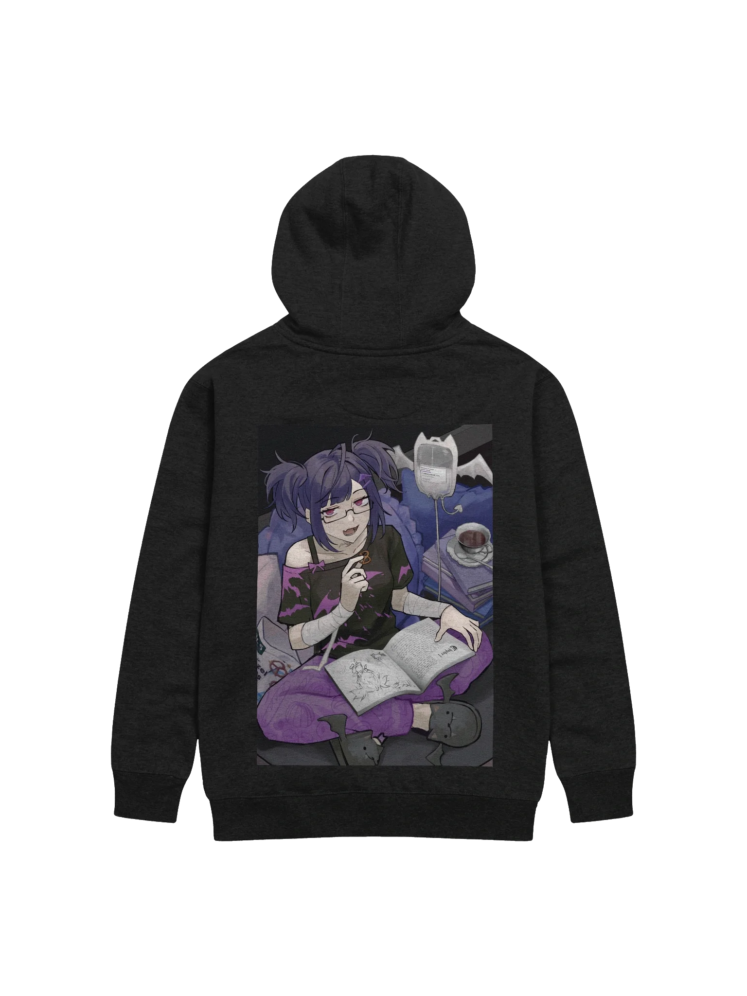 Cozy Infusion Day Rye Hoodie (Back Design) product image (2)