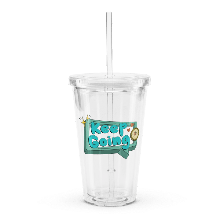 keep going ♡ clear cup product image (1)