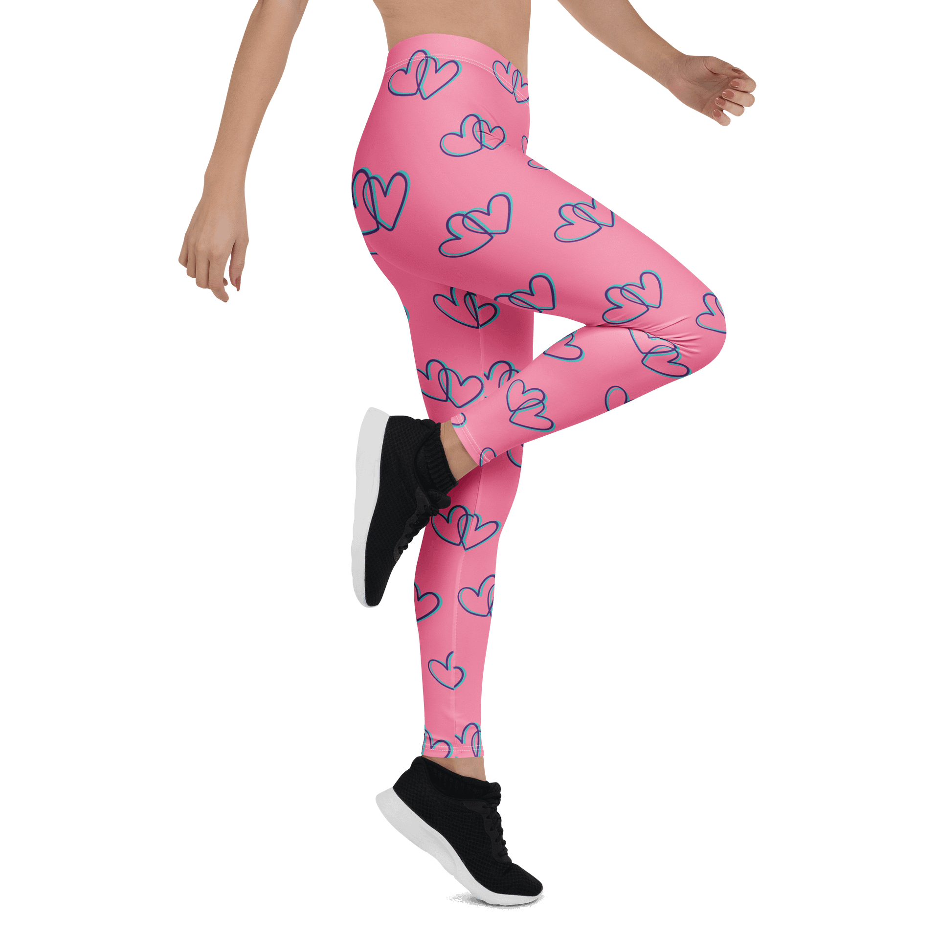 Pink Heart Leggings product image (7)
