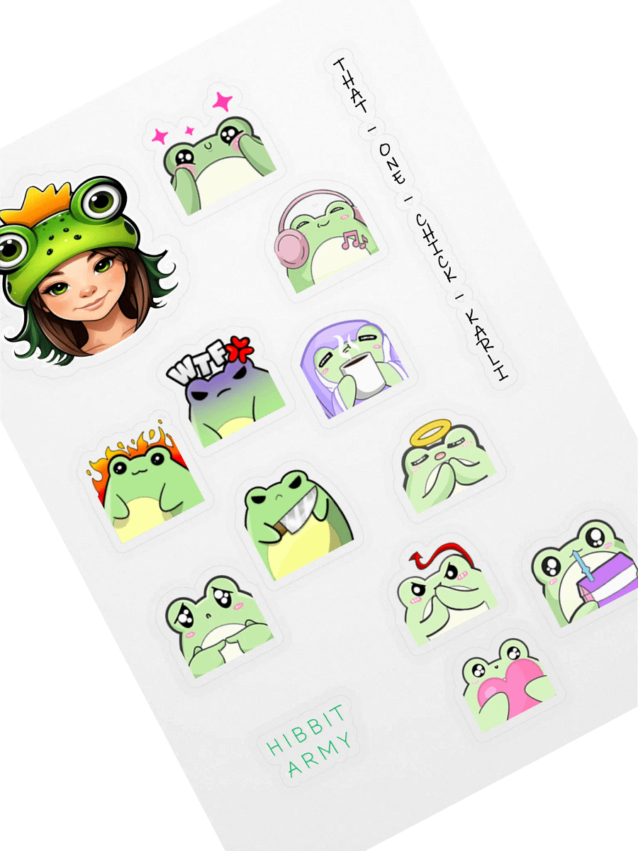 Frogtastic Sticker Sheet product image (3)