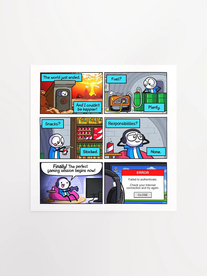 'Endgame' comic print product image (2)