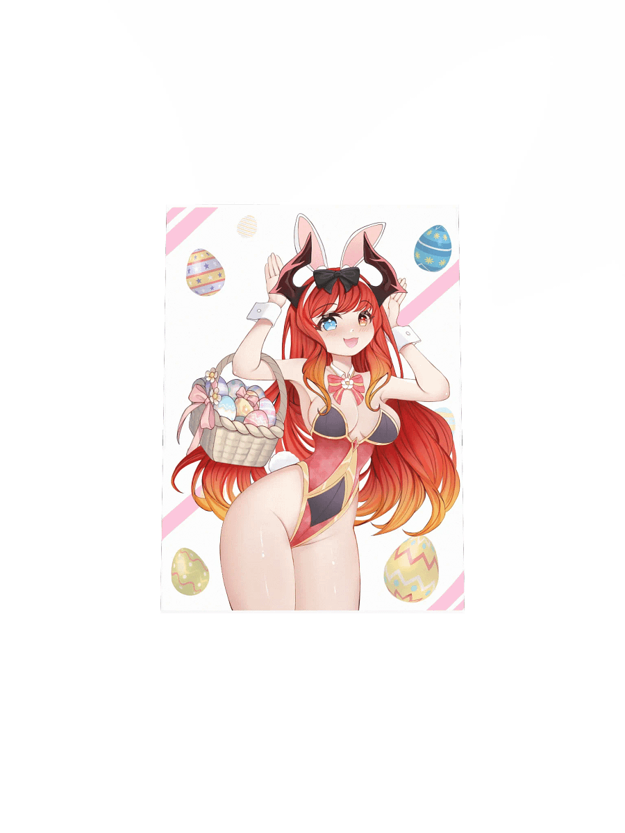 Bunny Babe Easter Poster product image (22)