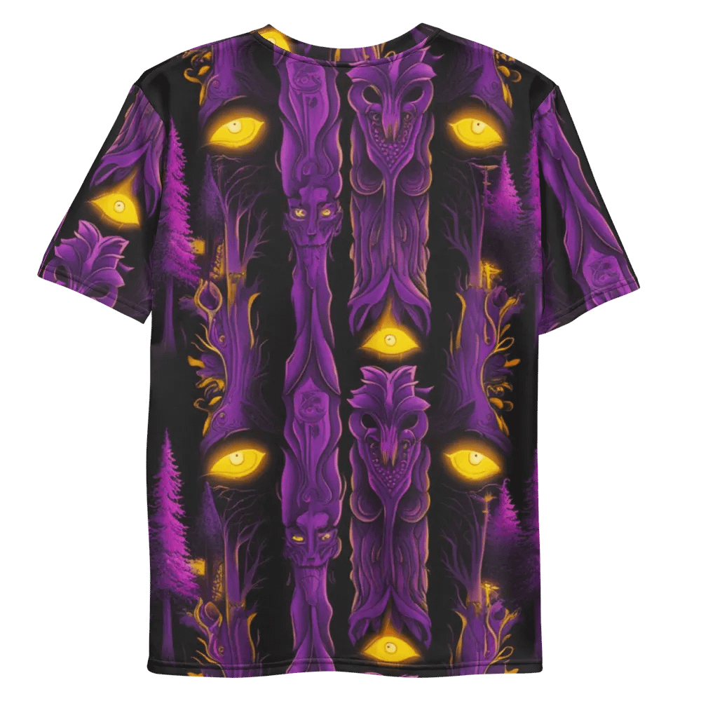 Haunted Forest Glowing Eyes T Shirt product image (10)