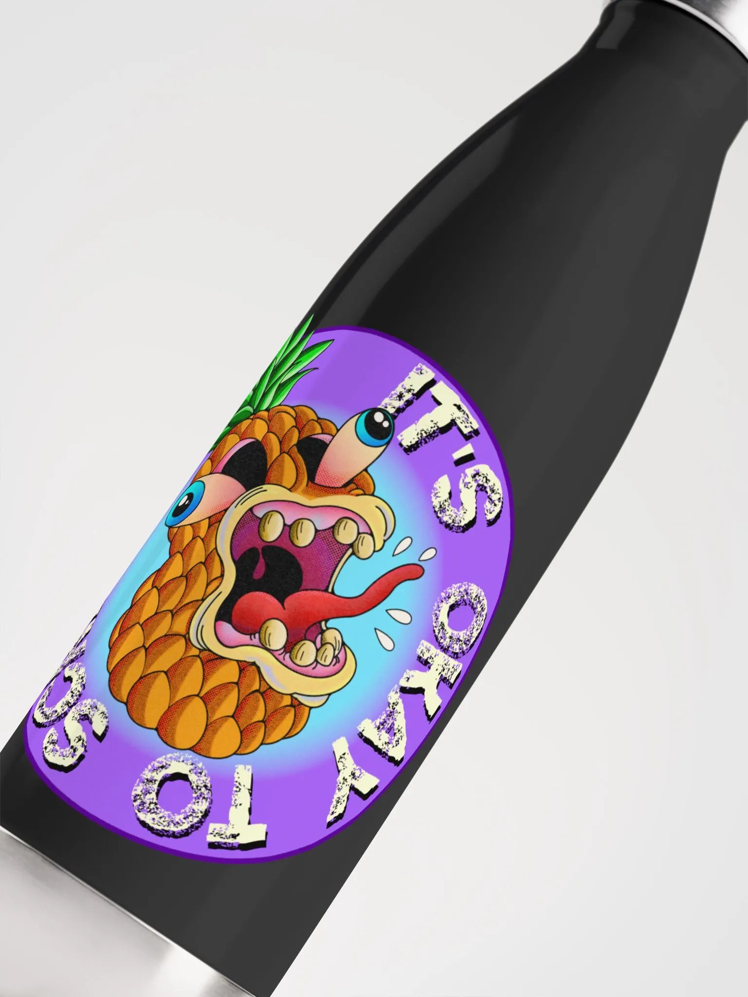 Please Scream: Stainless Steel Water Bottle product image (5)