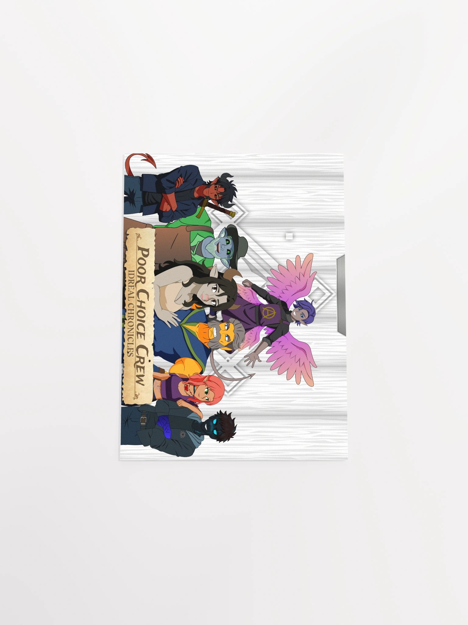 Poor Choice Crew Idreal Chronicles Poster product image (4)
