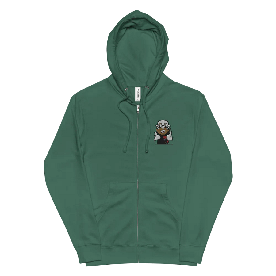 Zippered hoodie 