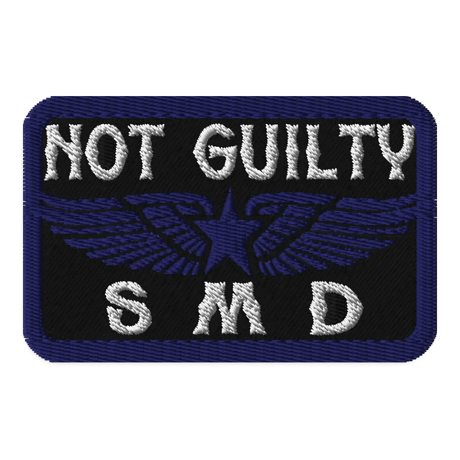 Not Guilty Patch (Blue) product image (1)