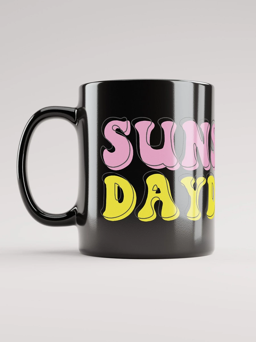 Sunshine Daydream Black Glossy Mug by Mugz product image (6)