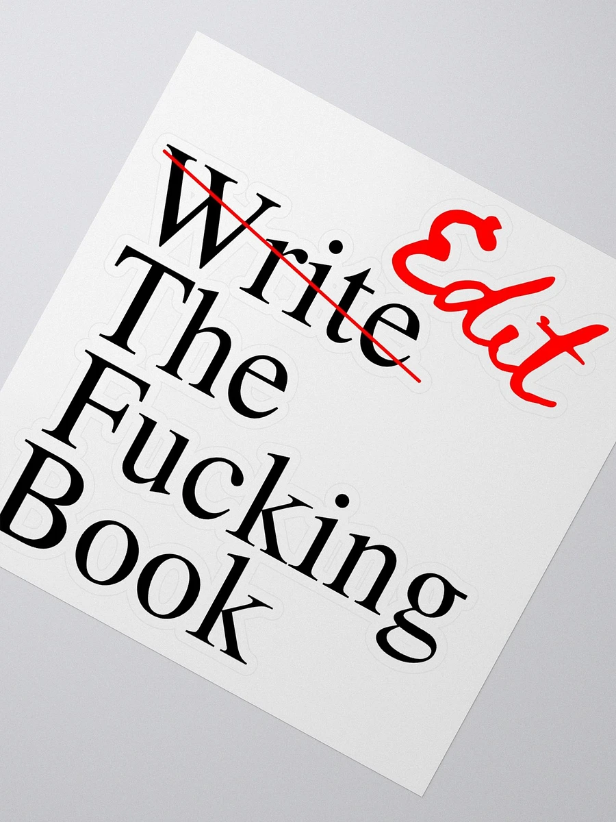 Edit the Fucking Book Sticker product image (2)