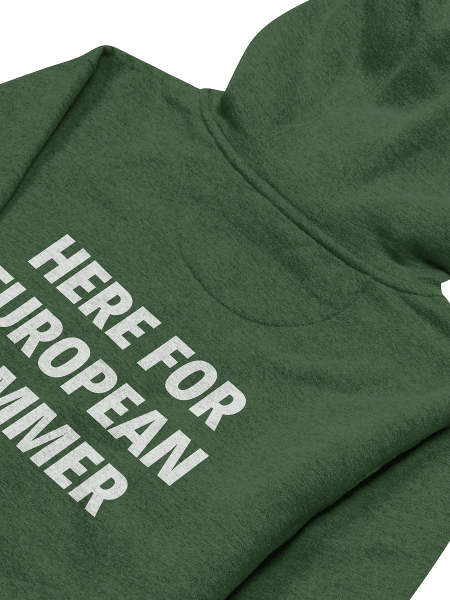 "Here For European Summer" Premium Hoodie product image (16)