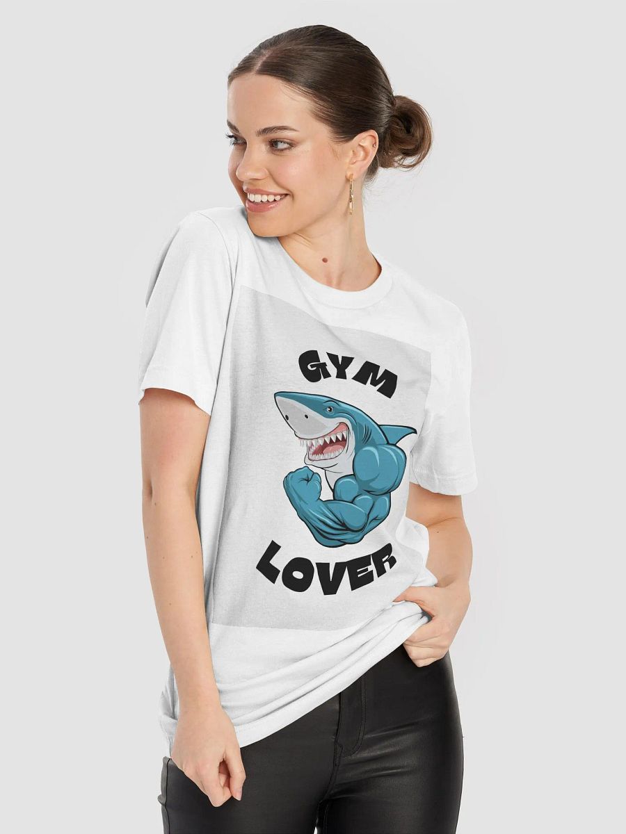 Flex Shark Gym Lover T-Shirt product image (8)