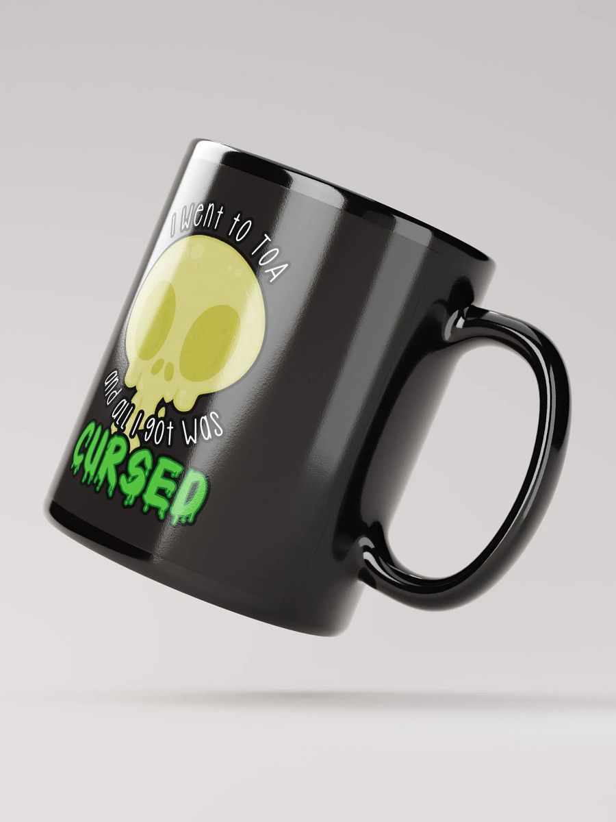 All I Got Was Cursed - Rogue - Black Glossy Mug product image (2)