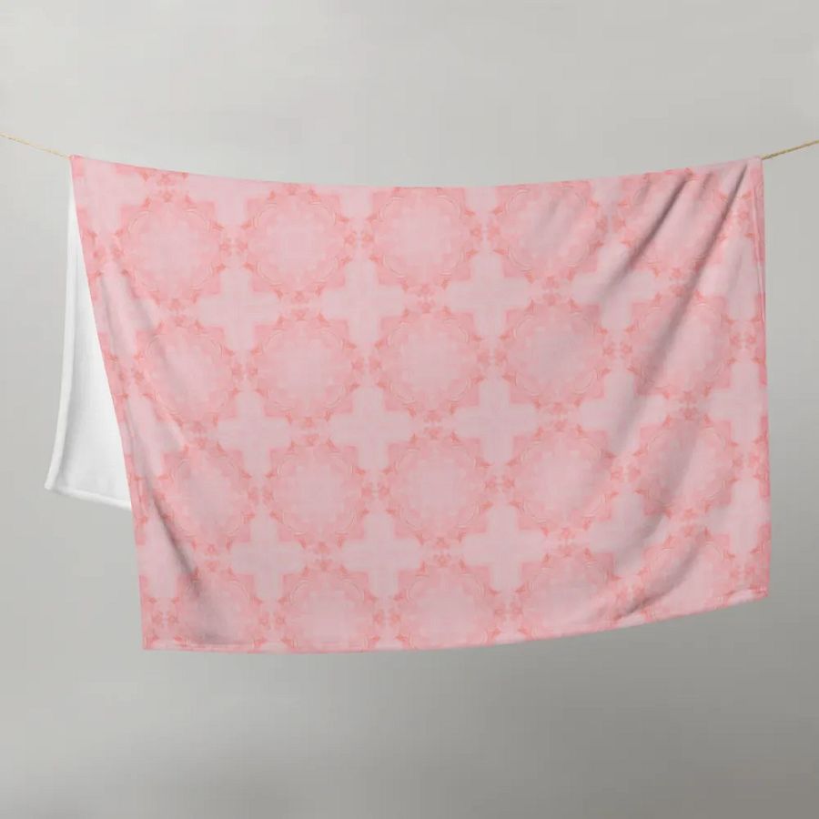 Pink Sunburst Blanket product image (1)