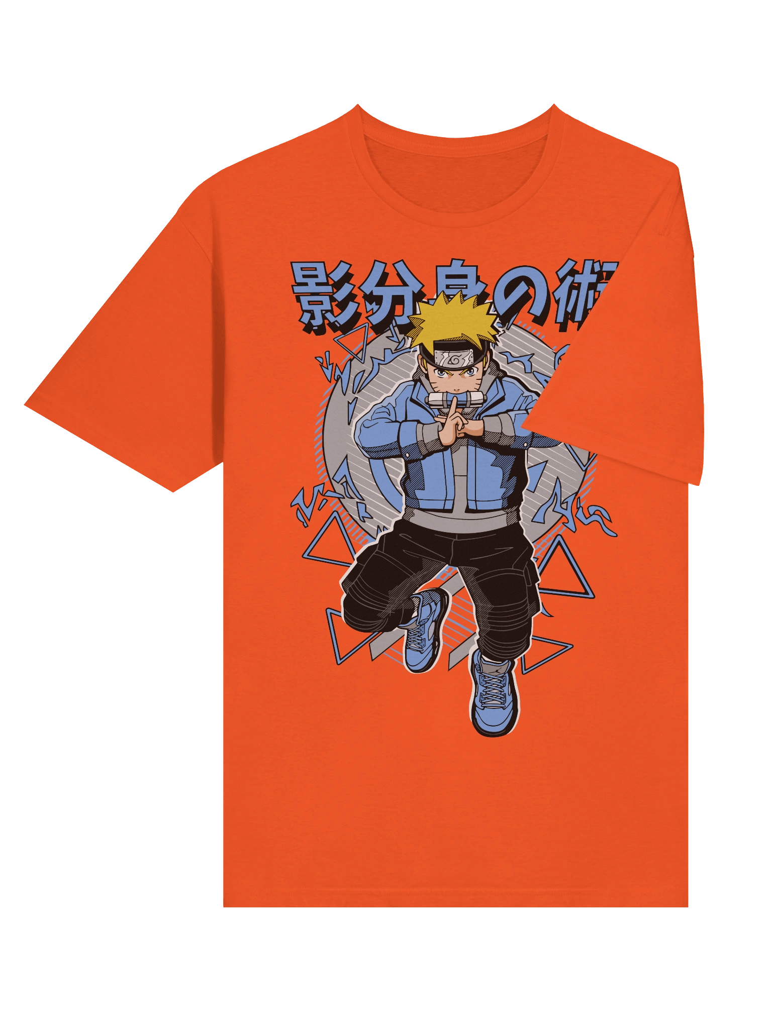 Naruto – Shadow Clone Jutsu Streetwear Edition – Gildan Softstyle T-Shirt product image (4)