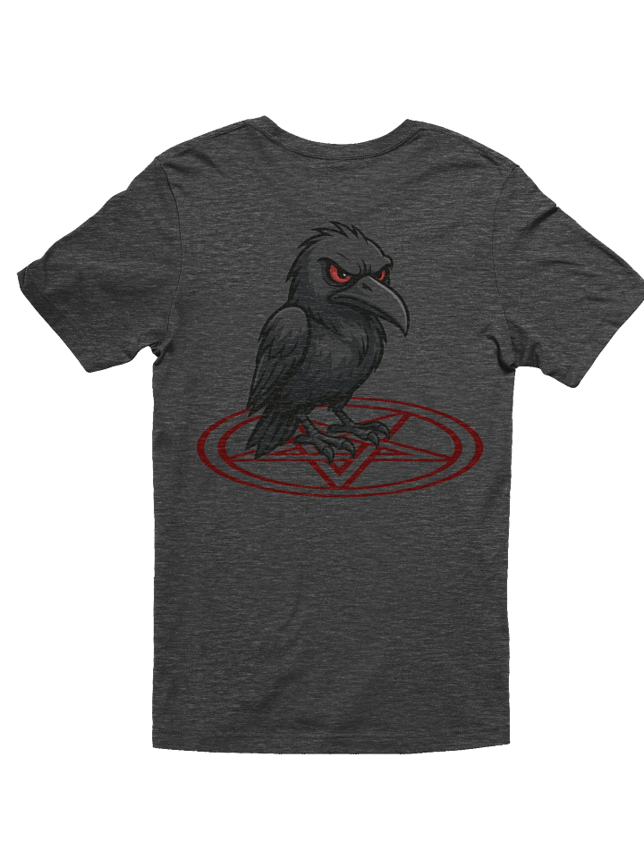 Raven Tee (Black Heather) product image (2)
