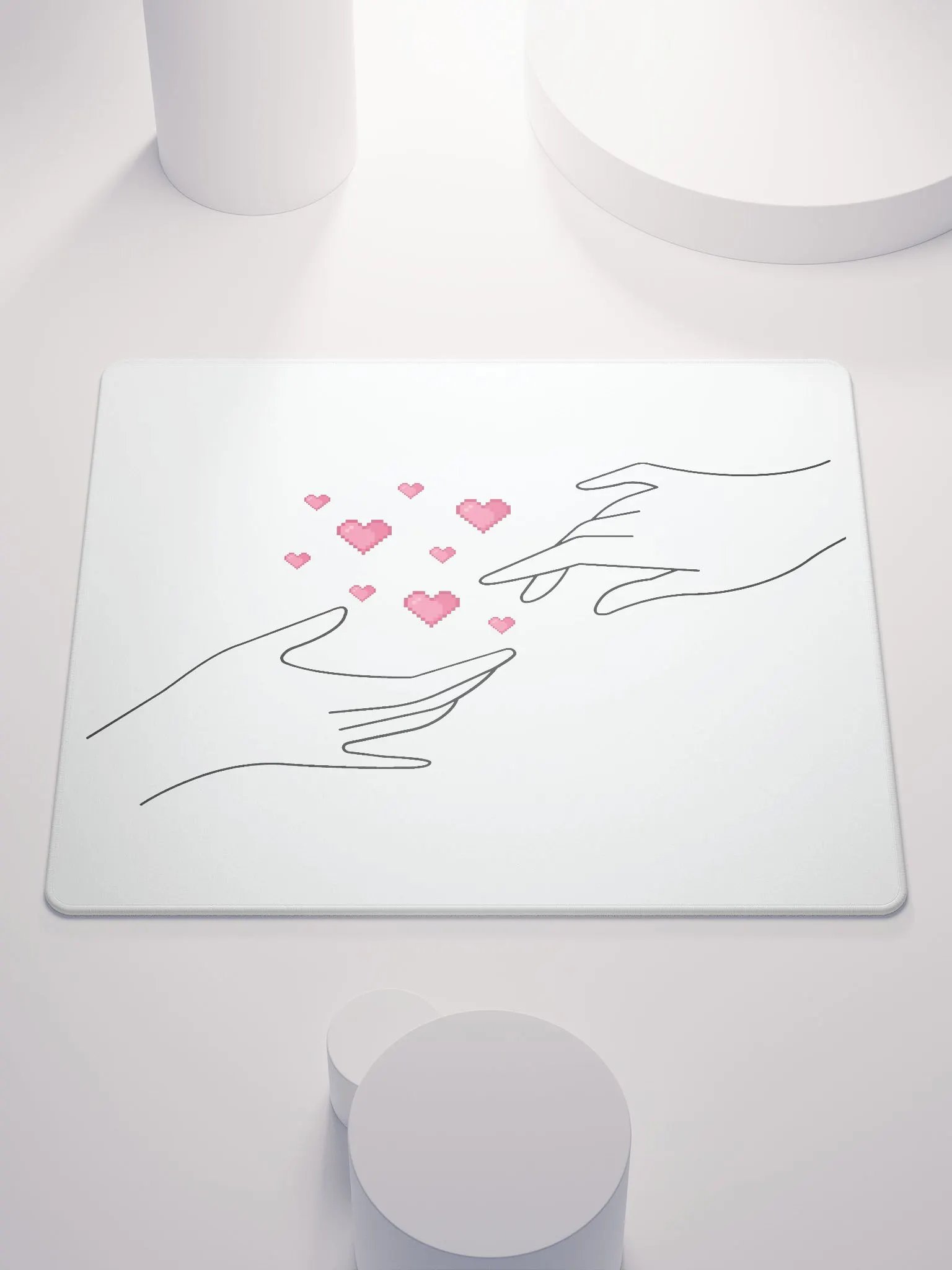 Separated By Pixels Mouse Pad product image (1)
