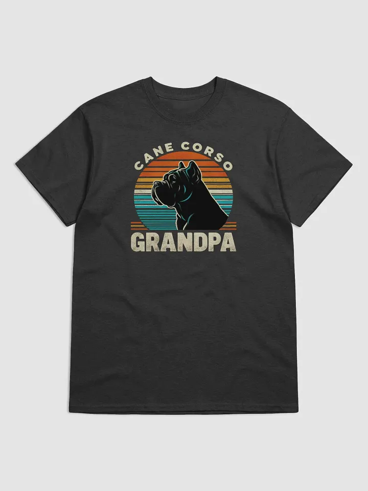 Cane Corso Grandpa Classic Retro T-Shirt product image (1)