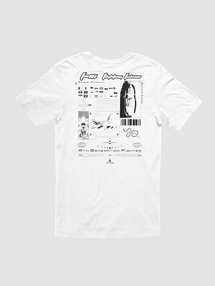 F-16 t-shirt (white) product image (2)