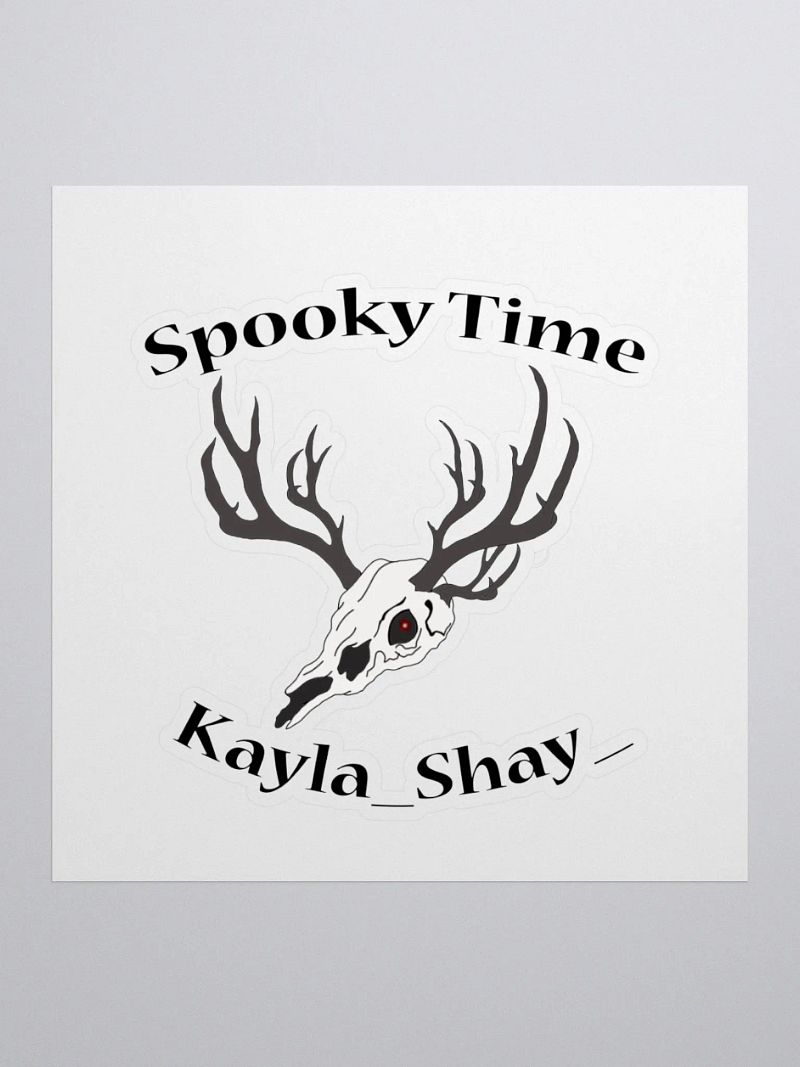 Spooky Time Sticker