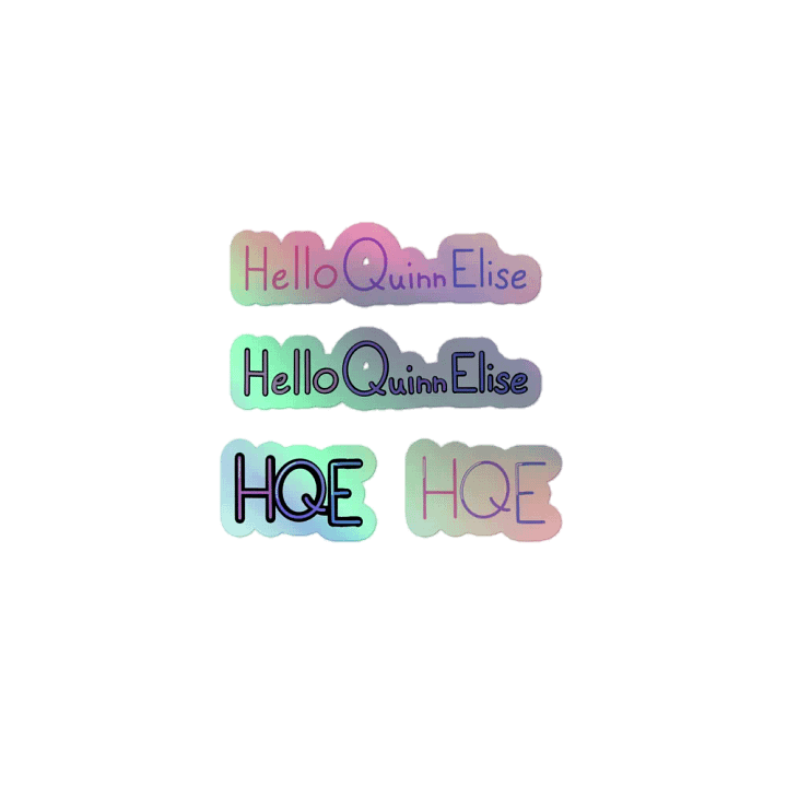 HQE Holographic Stickers product image (1)