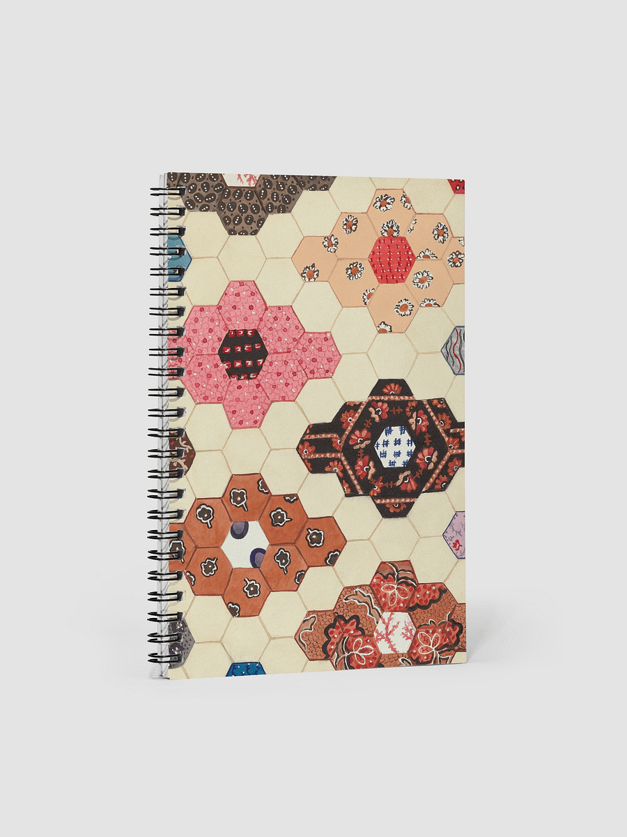 HexaQuilt Spiral Notebook product image (1)
