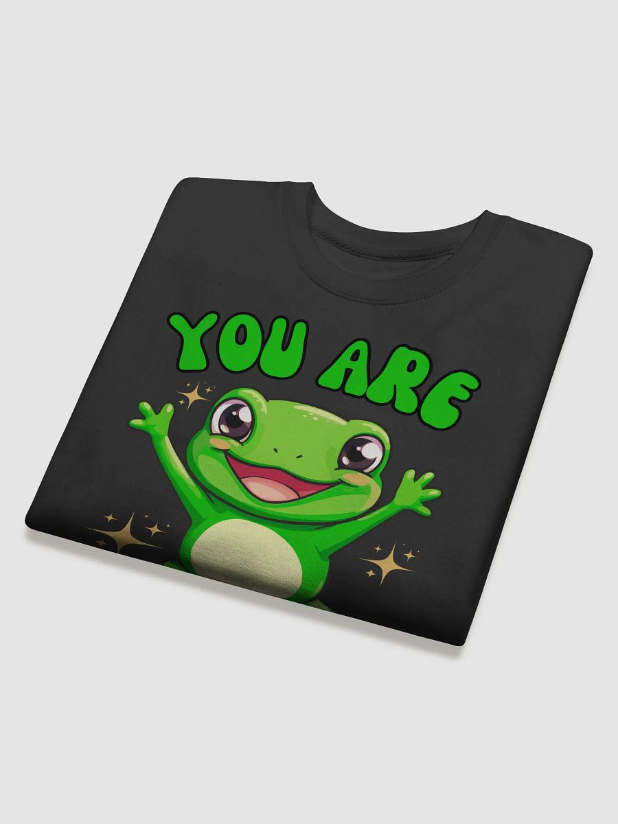You Are Unfrogettable Cute Frog Sweatshirt product image (4)