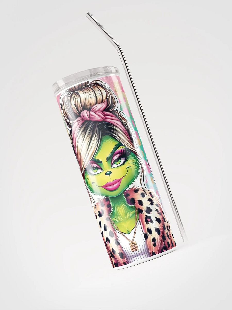 Sassy Grinch Stainless Steel Tumbler product image (3)