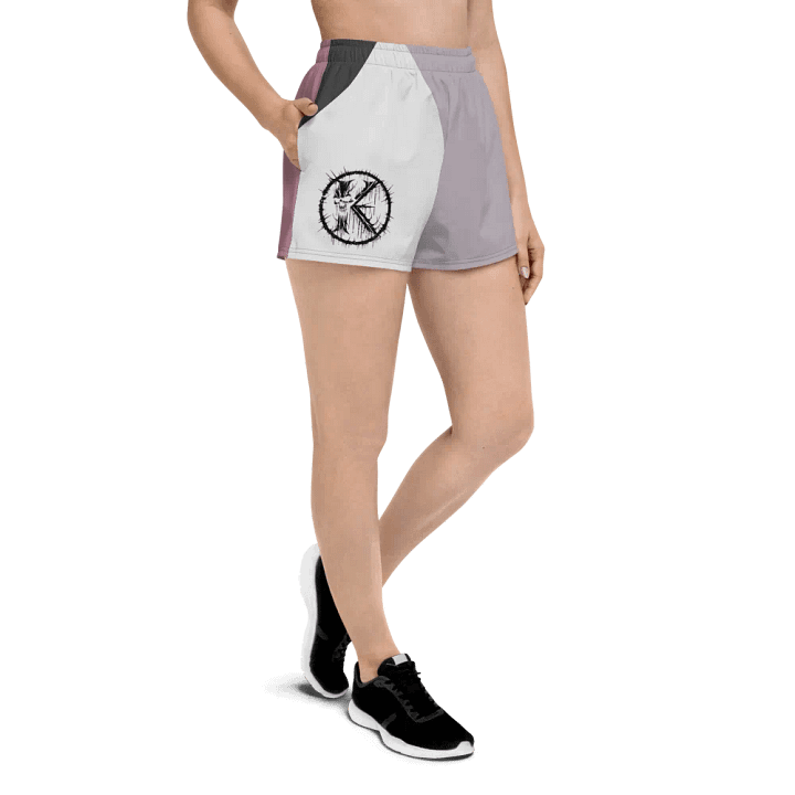 Color Block 2D Logo Shorts product image (1)
