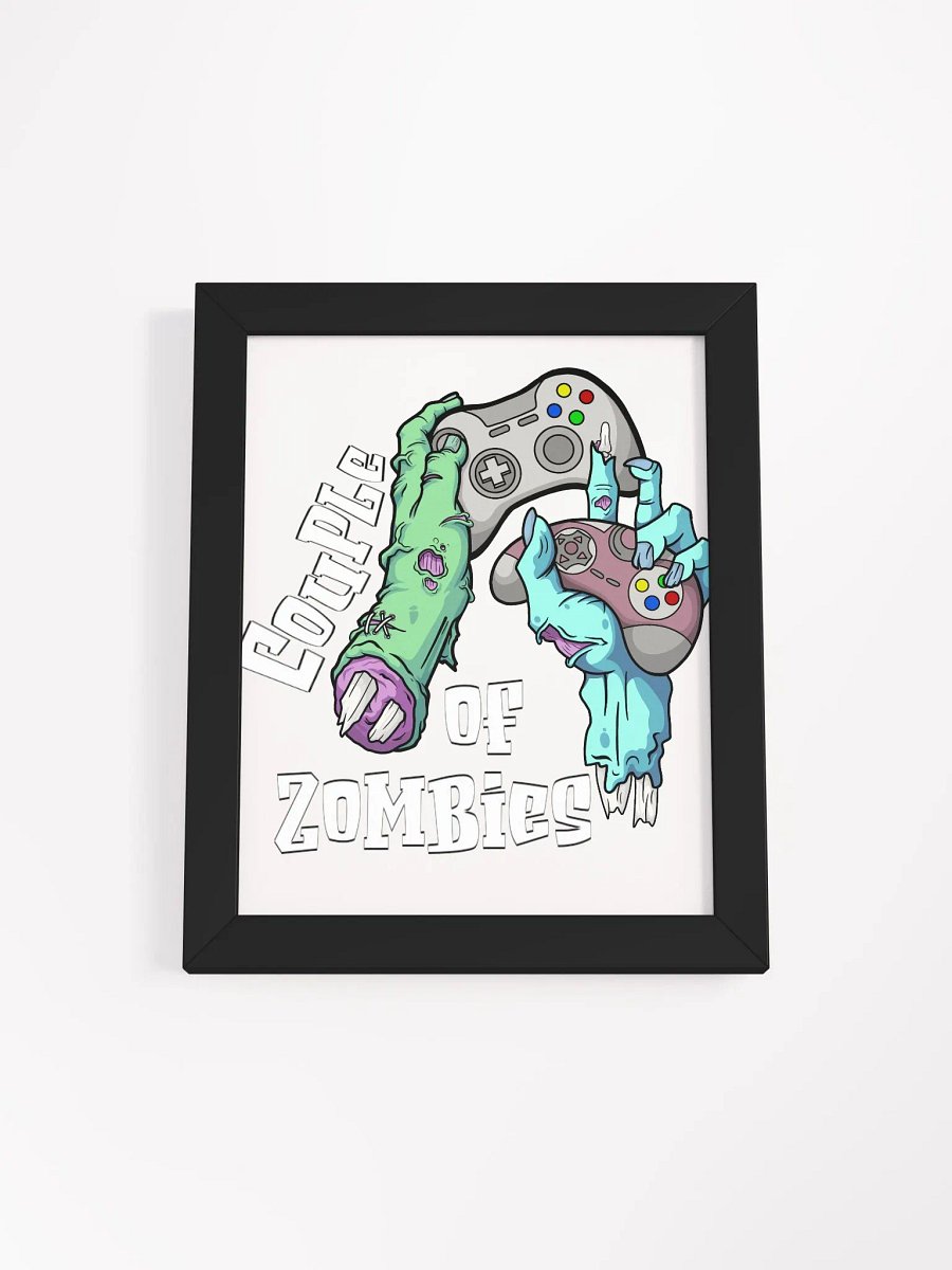 Couple of Zombies Wall Art product image (6)