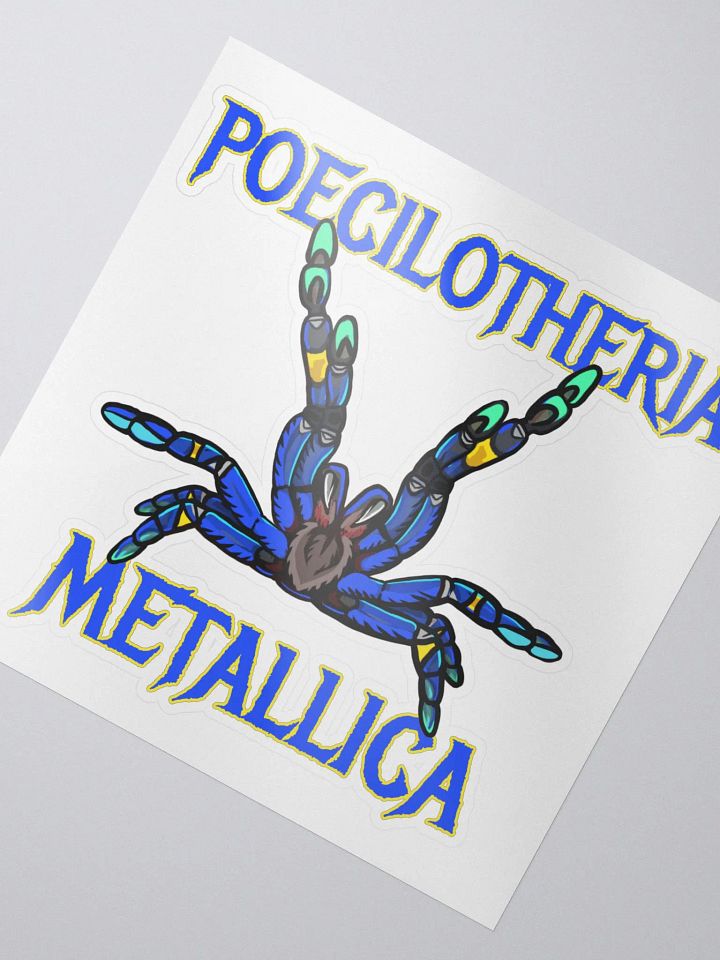 Poecilotheria metallica Sticker product image (2)