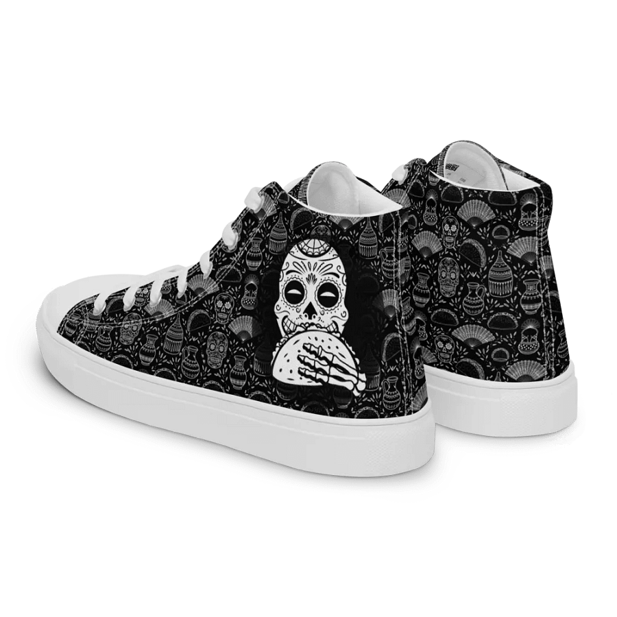 Taco Sugar Skull High Top White Female product image (4)