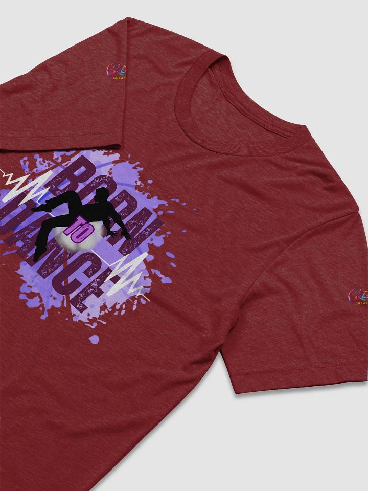 Born to Dance His Silhouette Tri blend Tee product image (1)