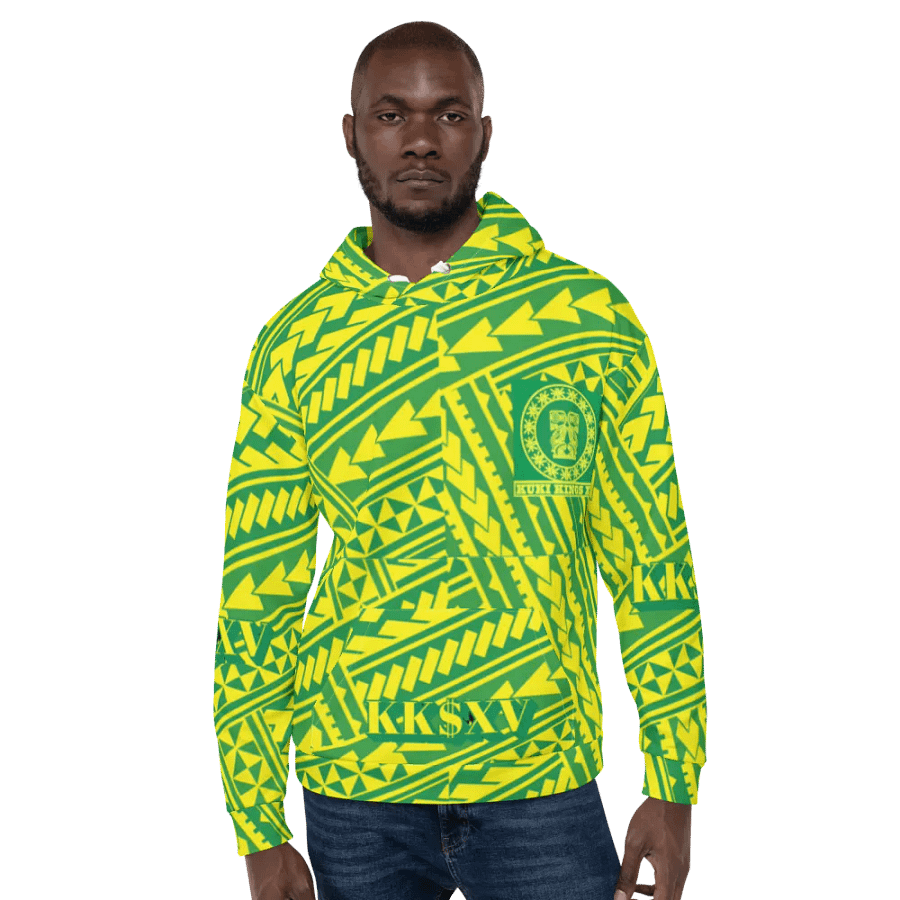 Polynesian Symmetry TATAU Recycled Hoodie product image (6)