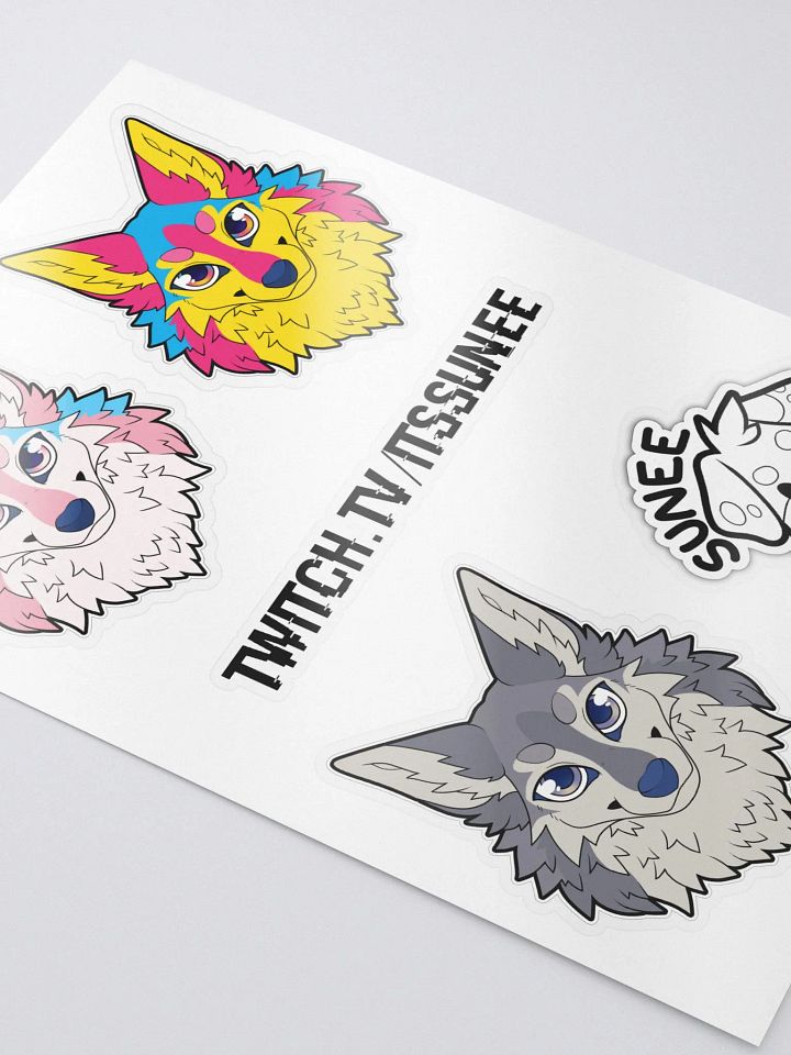 Pride Wolves Sticker Sheet product image (2)