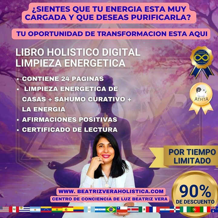 Libro holístico digital limpieza energética product image (1)