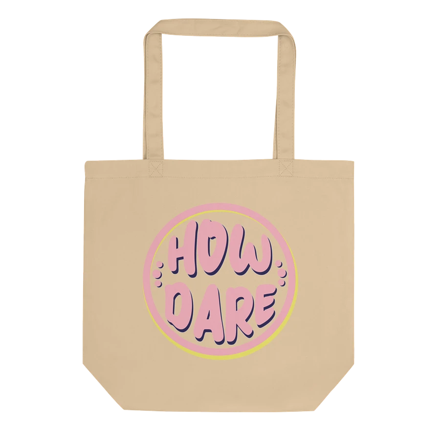 Retro Pink How Dare Tote product image (1)