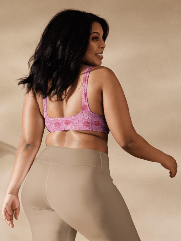 Rosewater Paisley | Recycled Padded Bikini Top product image (6)