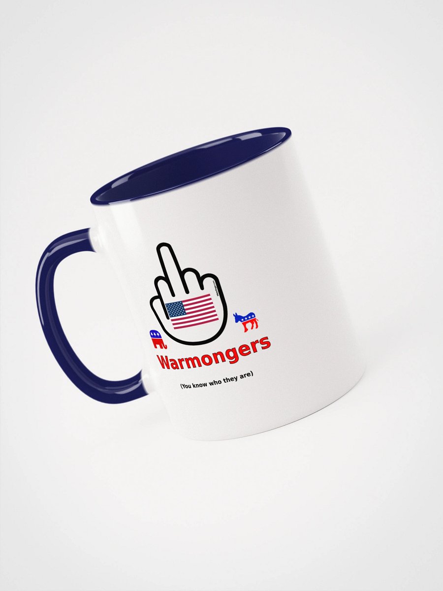 Two-tone Ceramic Mug-MisterFinger-War-B product image (36)