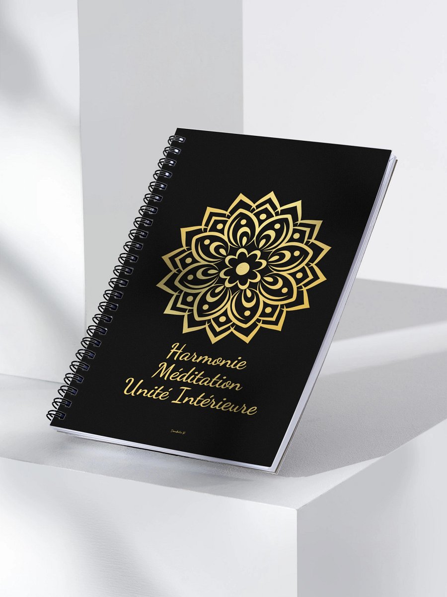 Carnet Symbole Doré - Mandala - NoteBook Cadeau Symbolique product image (3)