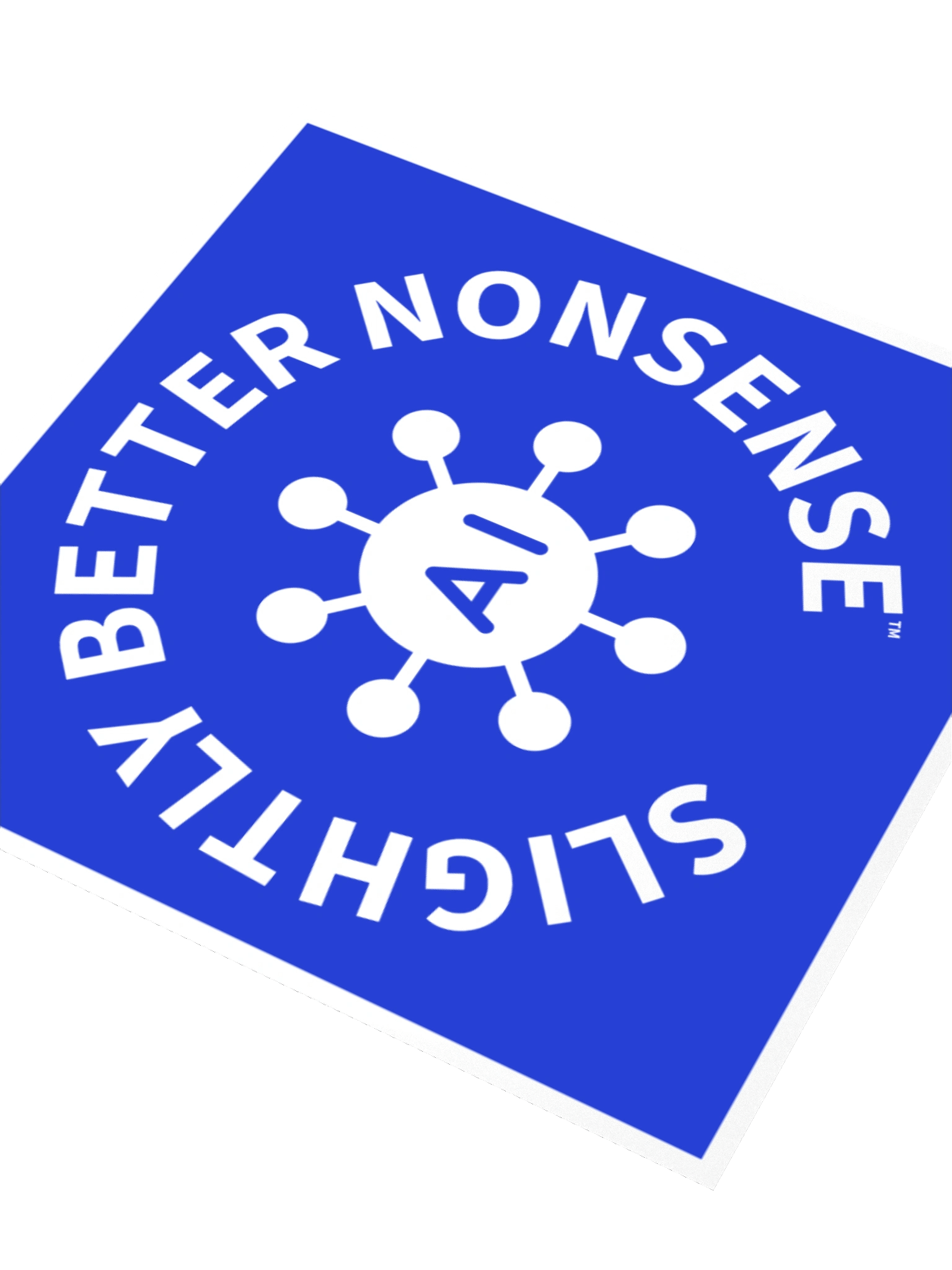 AI… Slightly Better Nonsense (Sticker) product image (8)