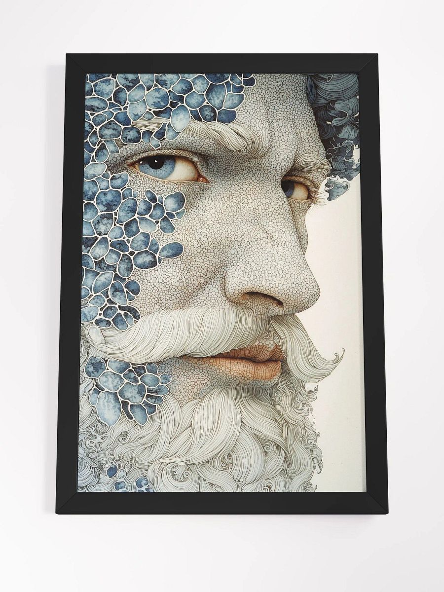 The Watchful Guardian: Fantasy Poster of a Male Forest Protector product image (4)
