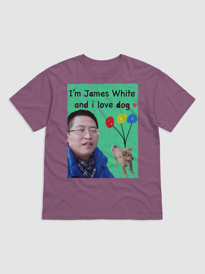 Comfort Colors Garment-Dyed Heavyweight T-Shirt: i love dog 2.0 product image (1)