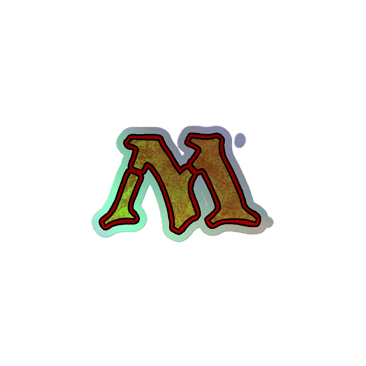 Zeros MTG Gold Monogram Holographic Sticker Set product image (2)