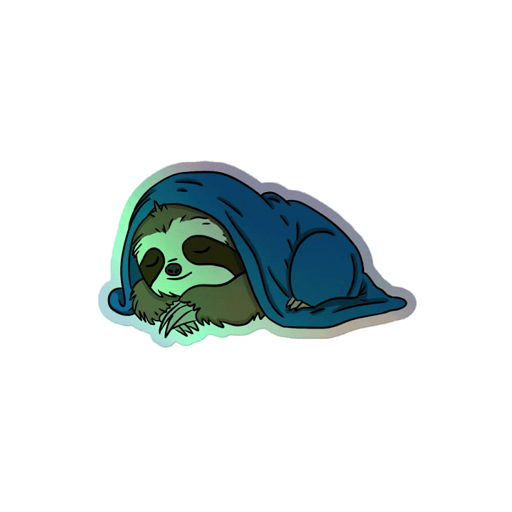 Holographic Sticker Sheet - Sleep product image (2)