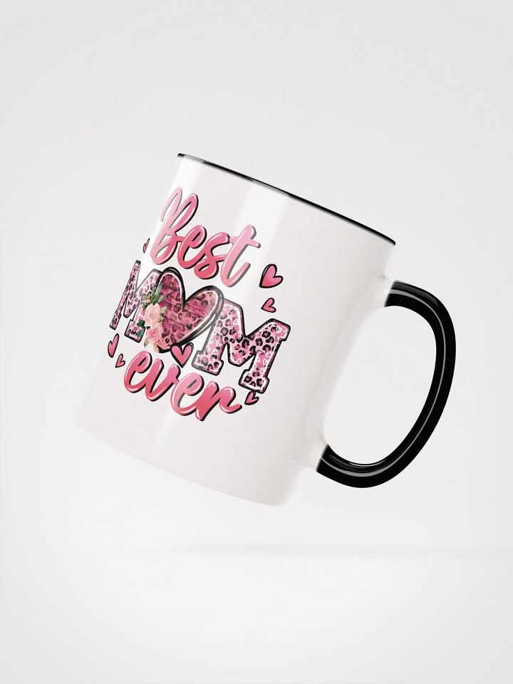 Leopard Print Best Mom Ever Accent Mug product image (3)